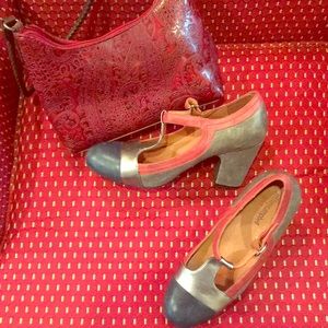 Jeffrey Campbell t-strap 4color chunk heels